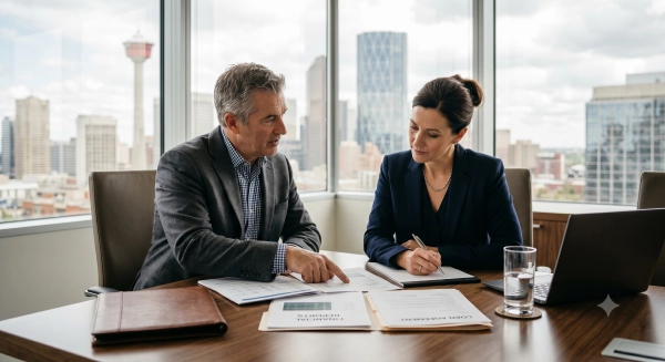 Nigro Manucci LLP advising a business owner on Corporate Financing Alberta strategies and financing agreements